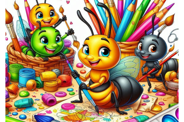 Ants Coloring Pages Featured Image