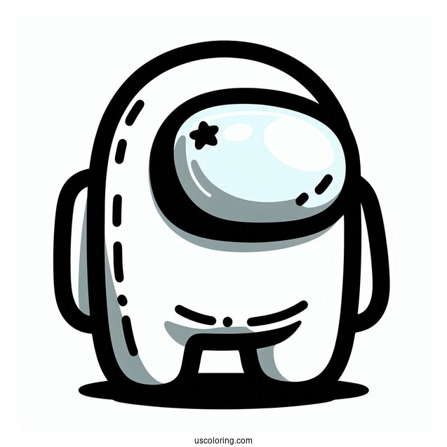 Imposter Shapeshift as Crewmate Among Us to Color