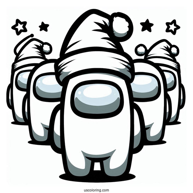 Crewmate Wearing Santa Hat