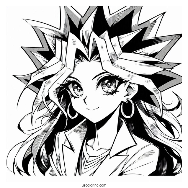 Yugi Mutou From Yu Gi Oh