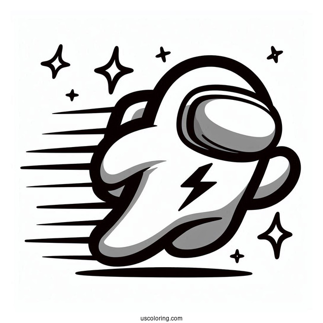 Flash Among Us Being Chased