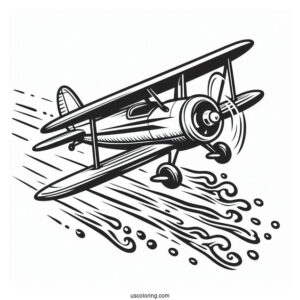 Simple Outline Of Water Plane