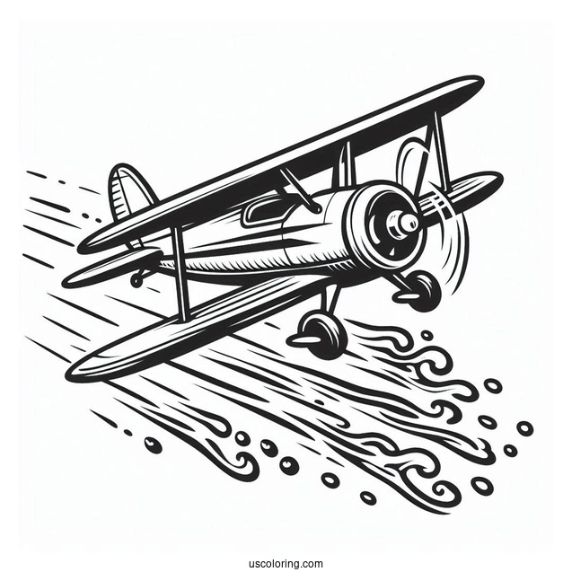 Simple Outline Of Water Plane