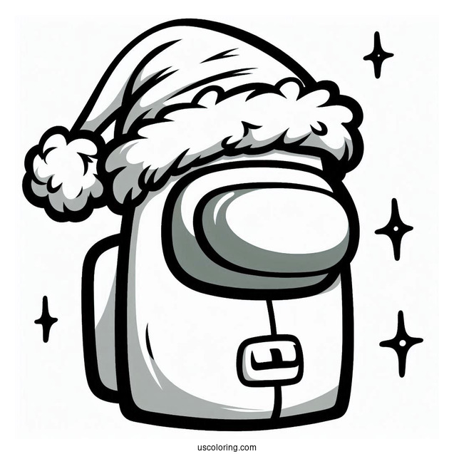 Crewmate Wearing Santa Hat