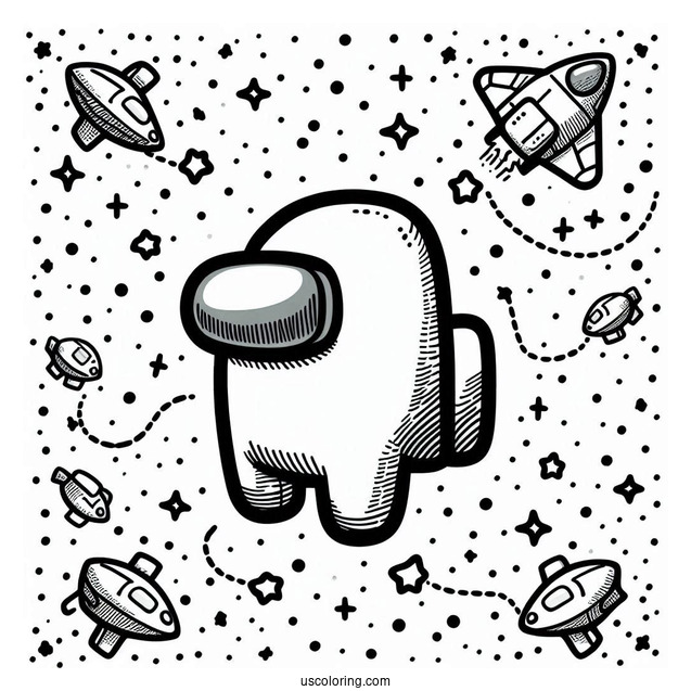 Among Us Spaceship Map