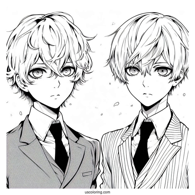 Tokyo Ghoul Coloring Page