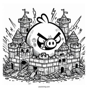Red Smashing Pig Fortress