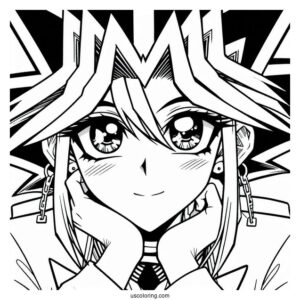 Yugi Mutou From Yu Gi Oh