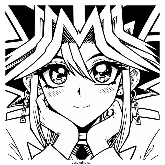 Yugi Mutou From Yu Gi Oh