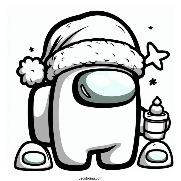 Crewmate Wearing Santa Hat