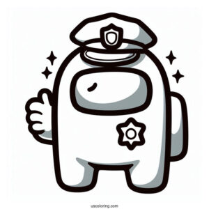 Cop Skin Among Us