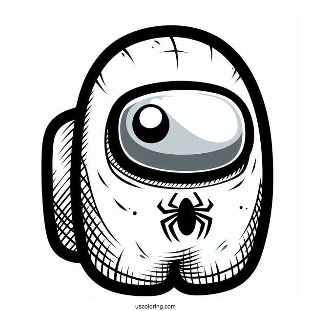 Among Us Spider-Man Skin