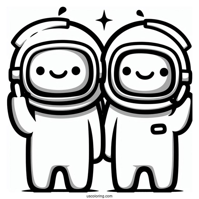 Two Crewmates Identifying Imposter