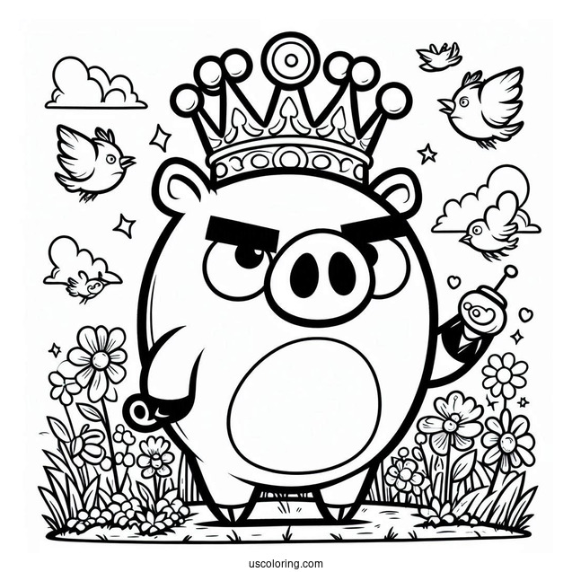 King Pig From Angry Birds Movie