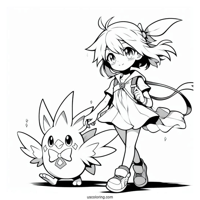 Pokemon Anime Misty And Togepi