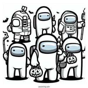 Crewmates Trick-or-Treating