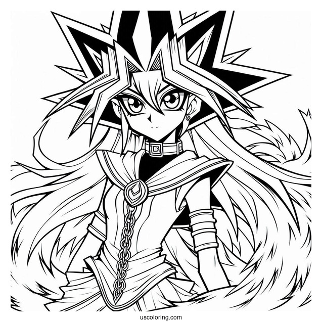 Yugi Mutou From Yu Gi Oh