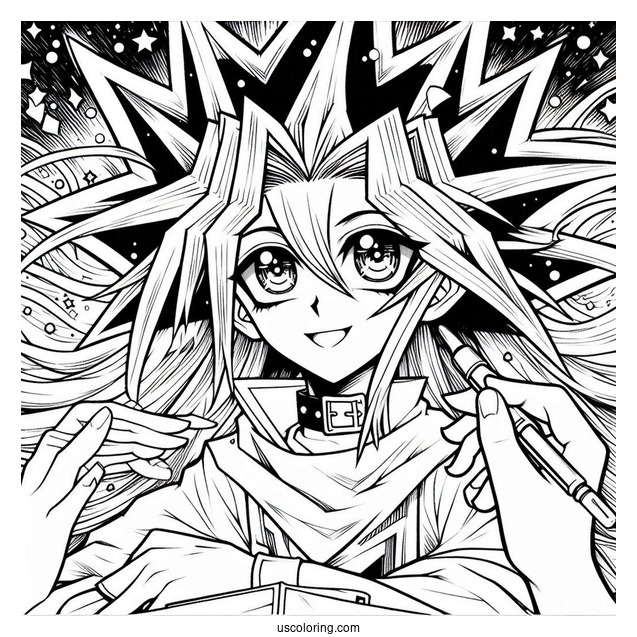 Yugi Mutou From Yu Gi Oh
