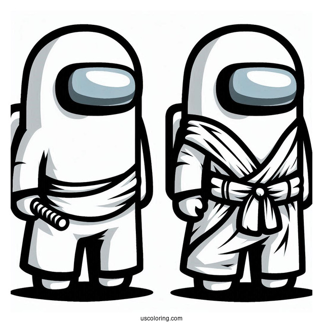 Among Us Samurai Skin