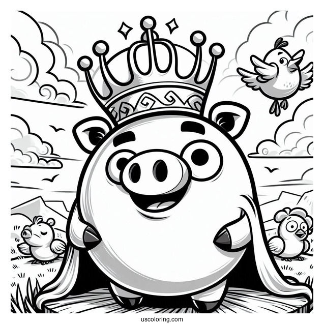 King Pig From Angry Birds Movie