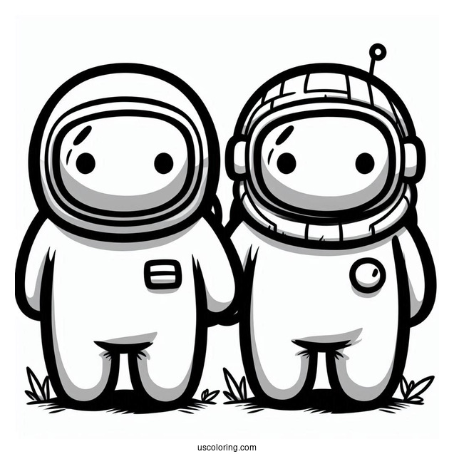 Two Crewmates Identifying Imposter