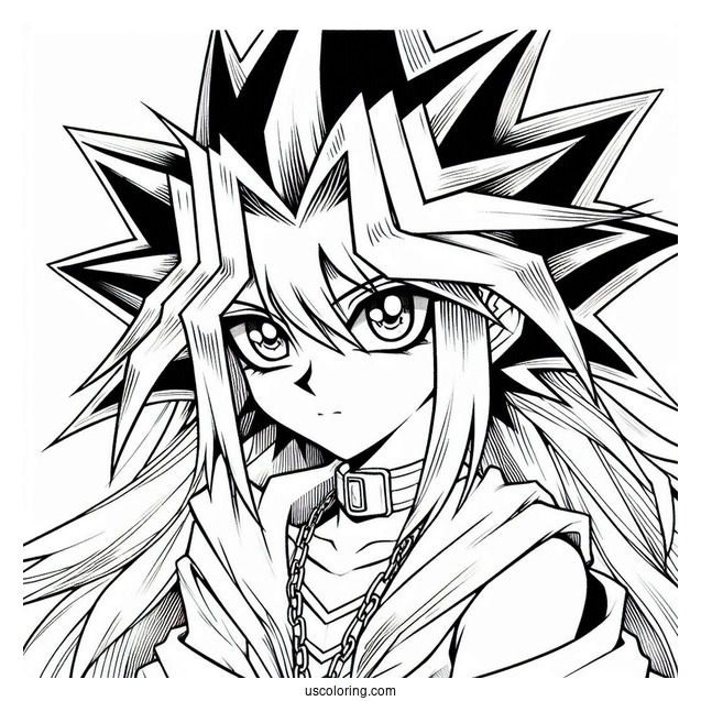 Yugi Mutou From Yu Gi Oh