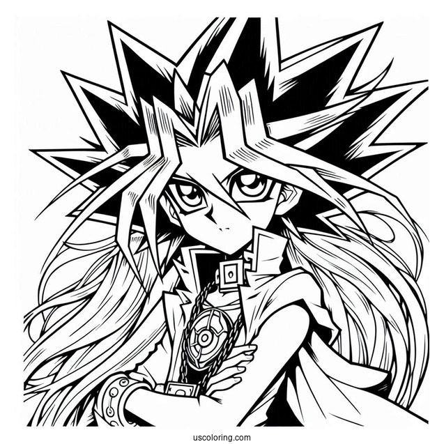 Yugi Mutou From Yu Gi Oh