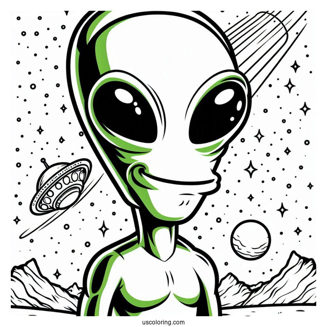 Kif Kroker Green Alien From Futurama To Color
