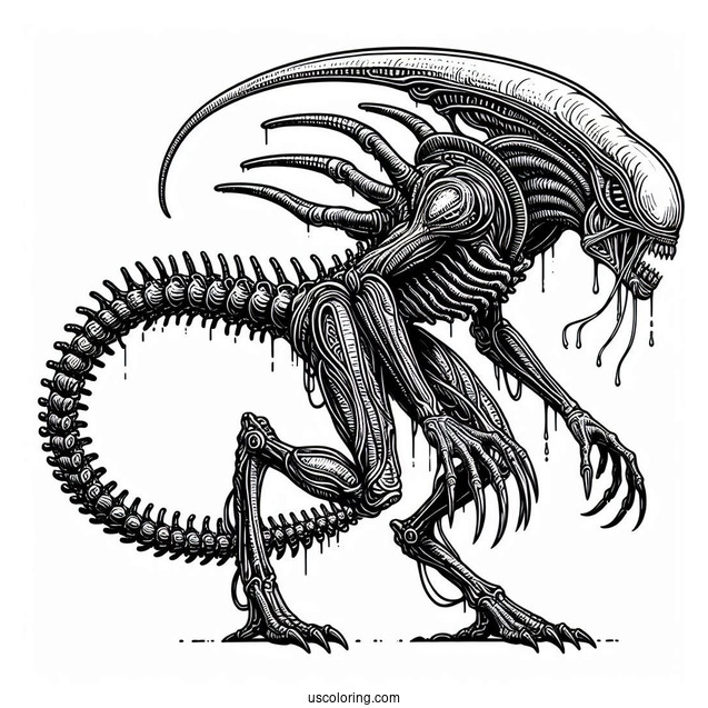 Xenomorph Alien From Ridley Scott Movie For Adults