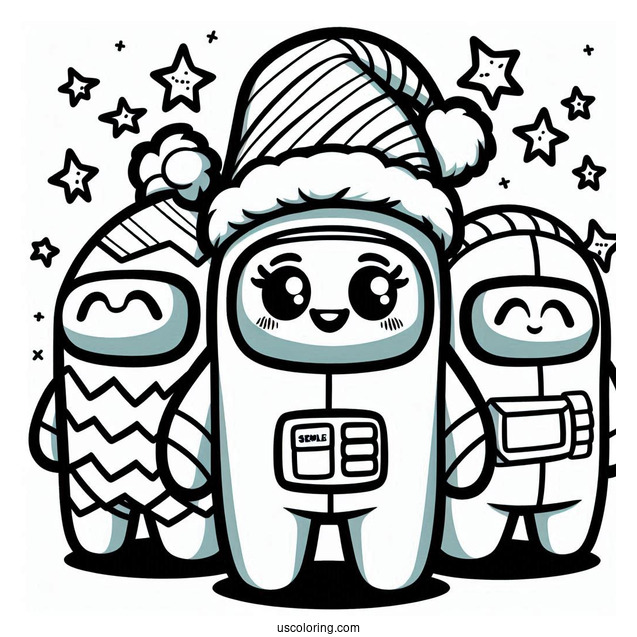 Crewmate in Christmas Elf Skin