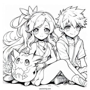 Pokemon Anime Misty And Togepi
