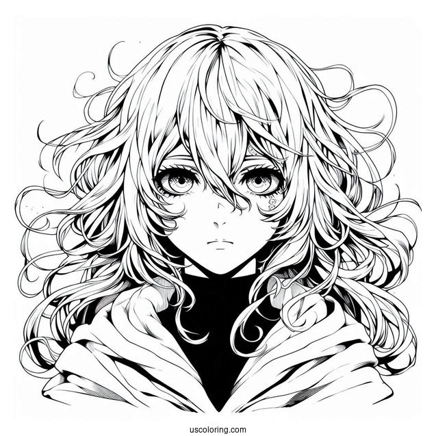 Tokyo Ghoul Coloring Page