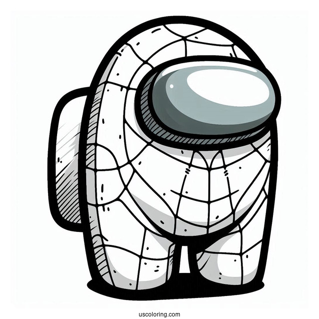 Among Us Spider-Man Skin