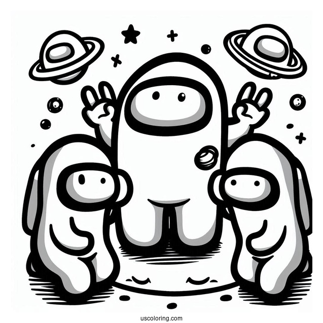 Imposter Catching Mini Crewmates