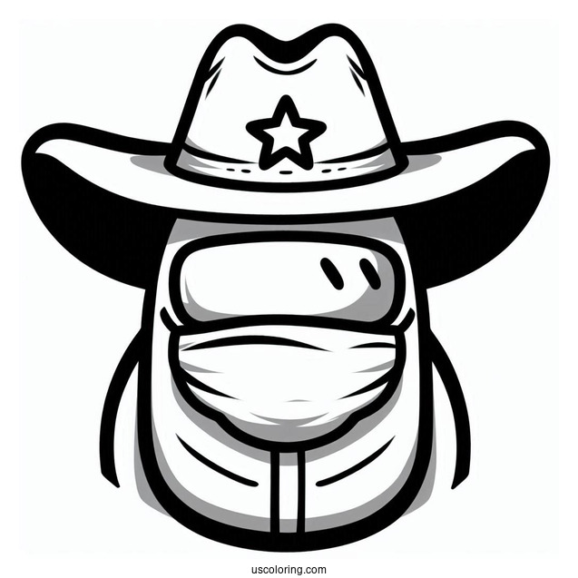 Crewmate Wearing Cowboy Hat