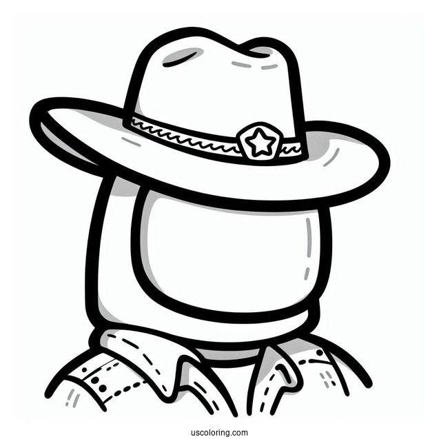 Crewmate Wearing Cowboy Hat