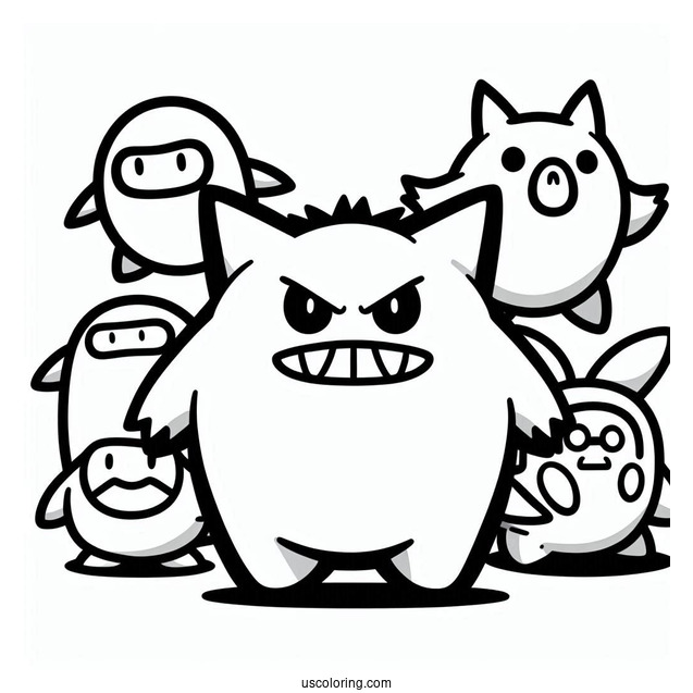 Gengar Pokemon Among Us