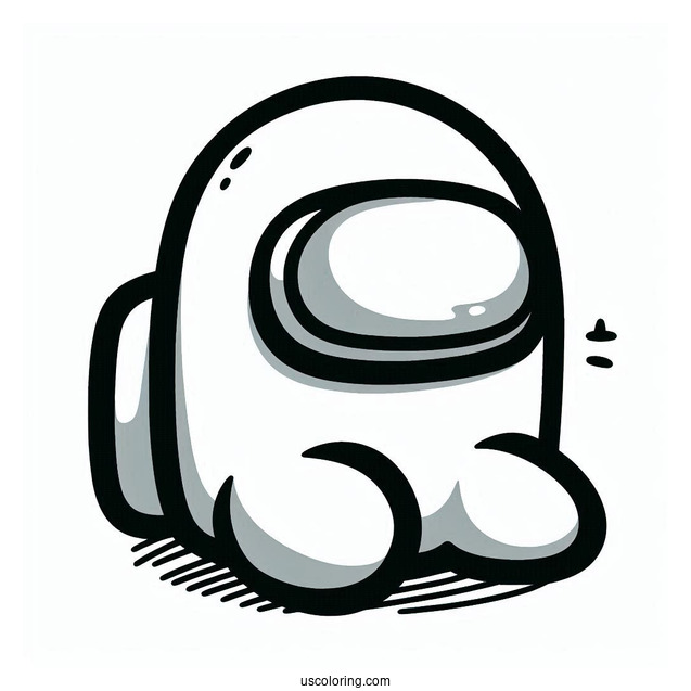 Among Us Adventure Time Coloring In