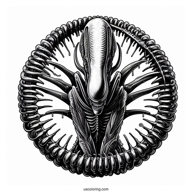 Xenomorph Alien From Ridley Scott Movie For Adults