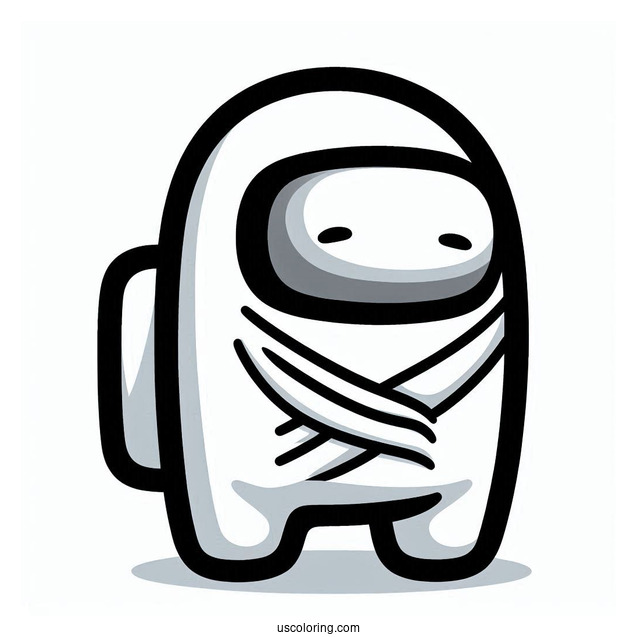 Among Us Samurai Skin