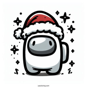 Crewmate Wearing Santa Hat