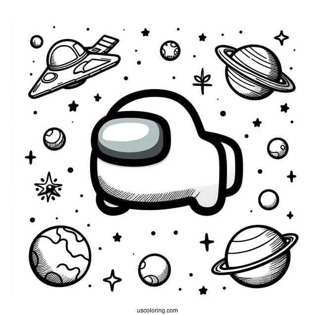 Among Us Spaceship Map