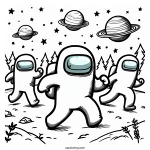 Crewmates Running Away
