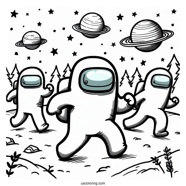 Crewmates Running Away