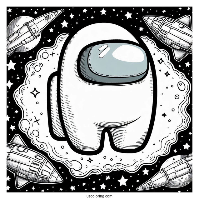 Among Us Spaceship Map