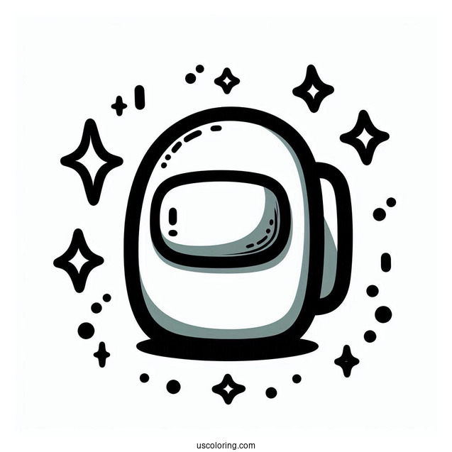 Imposter Shapeshift as Crewmate Among Us to Color