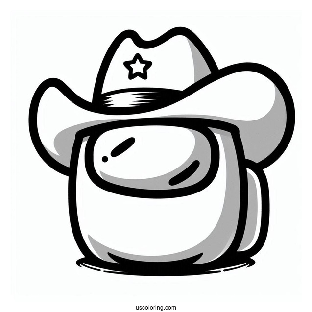 Crewmate Wearing Cowboy Hat