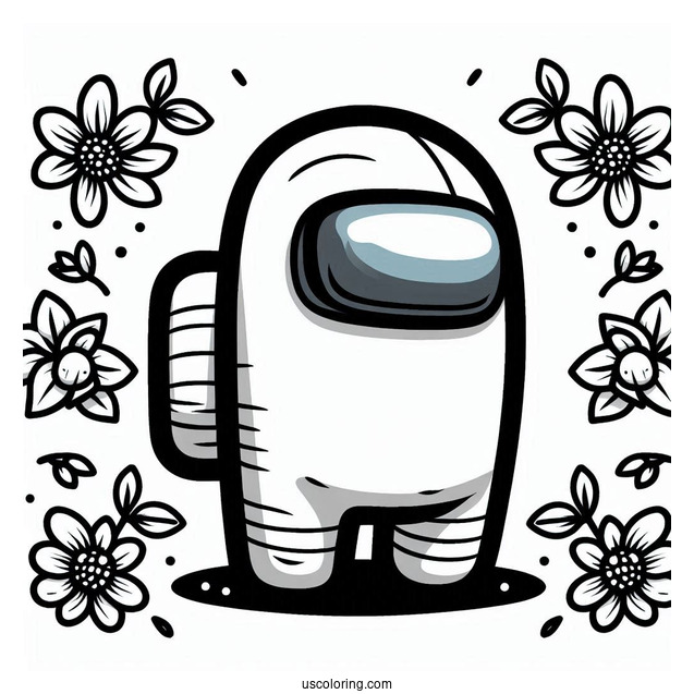 Among Us Samurai Skin