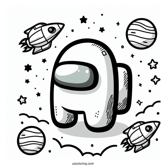 Among Us Spaceship Map