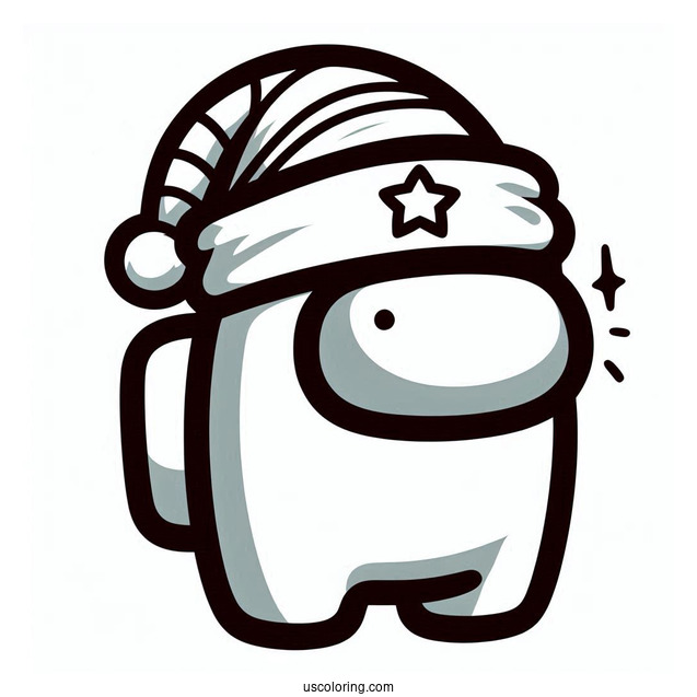 Crewmate Wearing Santa Hat